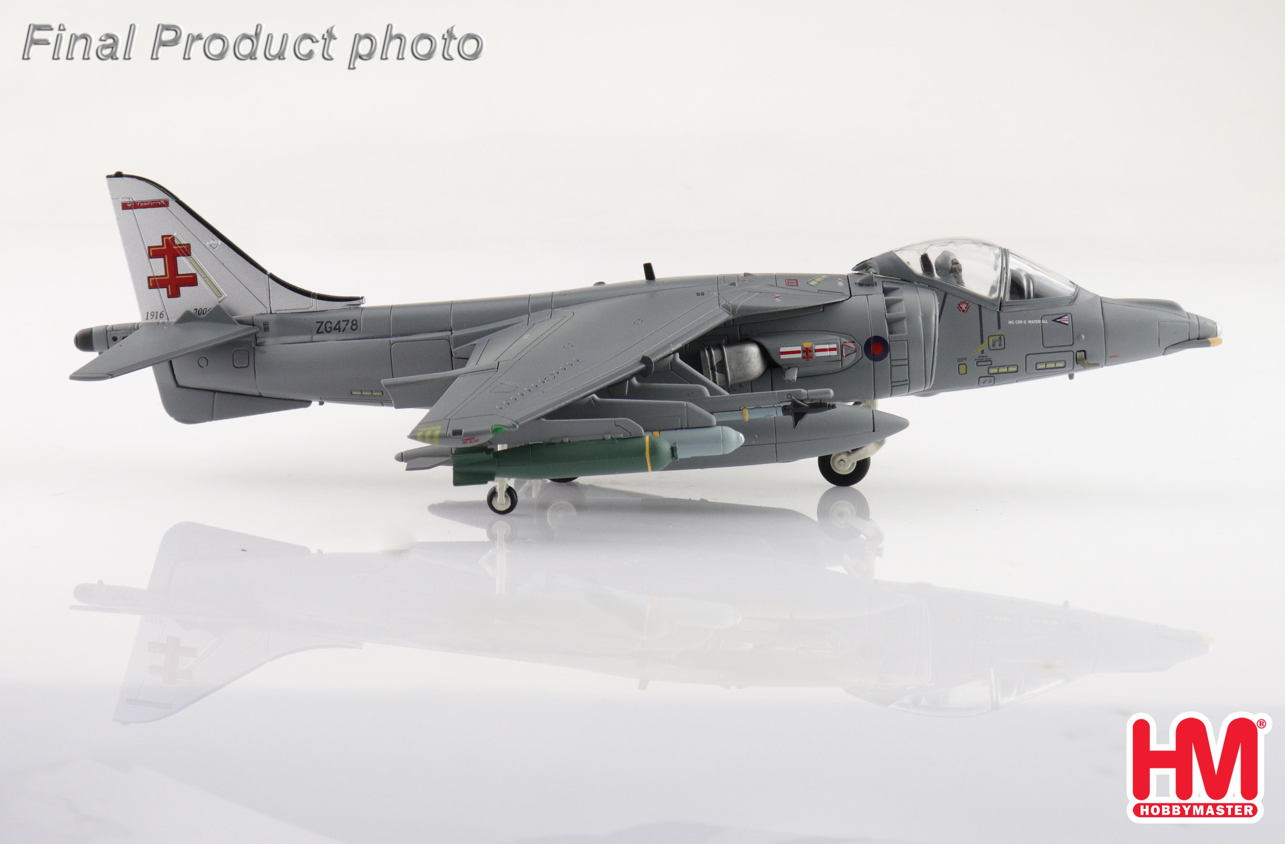 Hobby Master Harrier GR.9A 1/72 模型 Harrier GR.9A ZG478, 41 (R) Sqn., RAF Coningsby Air Base, March 2006